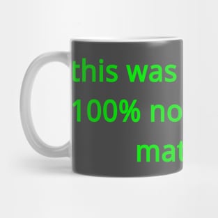 recycling meme Mug